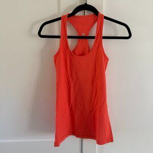 Lululemon Cool Racerback in Reversible Orange
